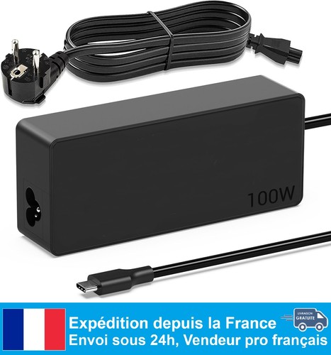 Chargeur lenovo usb - chargeur, 100w